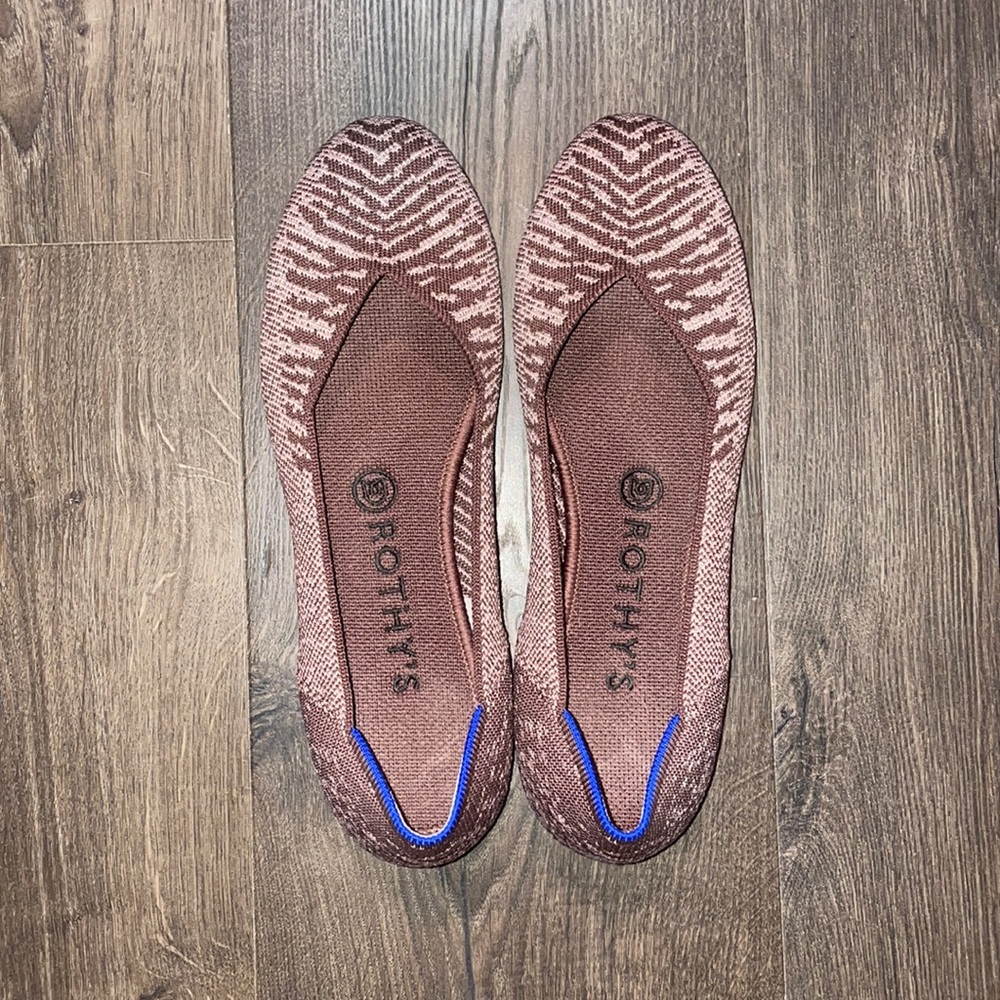 Rothy’s The Flat Desert Sand Metallic